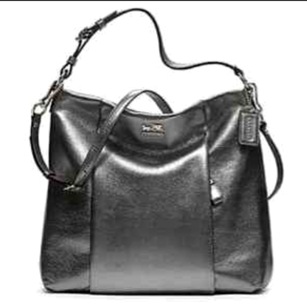 Coach Silver Purse NWT